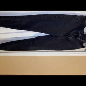 Garage black skinny jean size 3